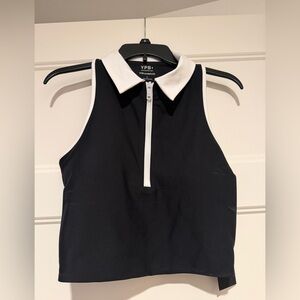 Women's Black Sleeveless Top